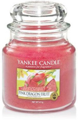 Yankee Candle Medium Jar Geurkaars - Pink Dragon Fruit