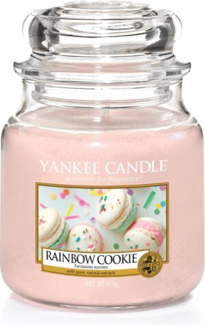 Yankee Candle Medium Jar Geurkaars - Rainbow Cookie