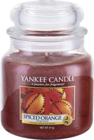 Yankee Candle Medium Jar Geurkaars - Spiced Orange