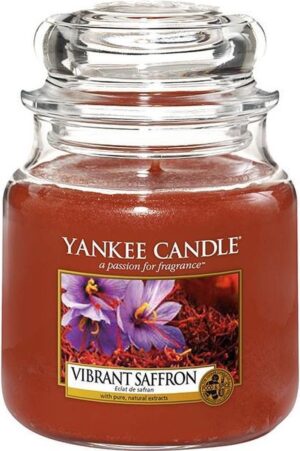 Yankee Candle Medium Jar Geurkaars - Vibrant Saffron