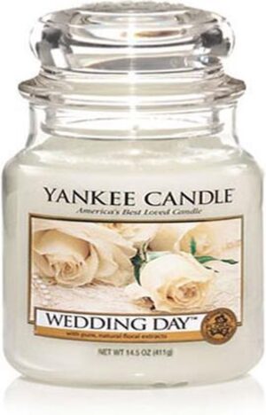 Yankee Candle Medium Jar Geurkaars - Wedding Day