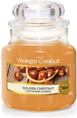 Yankee Candle Small Jar Geurkaars - Golden Chestnut