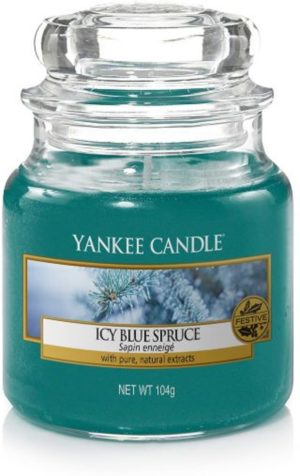 Yankee Candle Small Jar Geurkaars - Icy Blue Spruce