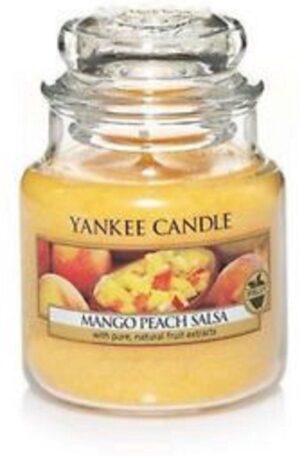 Yankee Candle Small Jar Geurkaars - Mango Peach Salsa