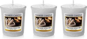 Yankee Candle Votive Geurkaars - Crackling Wood