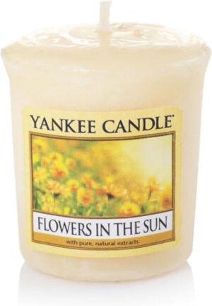 Yankee Candle Votive Geurkaars - Flowers in the sun - 3 Stuks