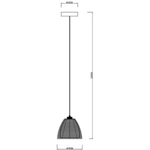 Zoomoi Filo Mob - Hanglamp - Metaal - Zwart