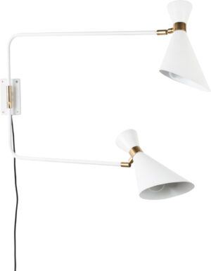 Zuiver Double Shady Wandlamp - Wit