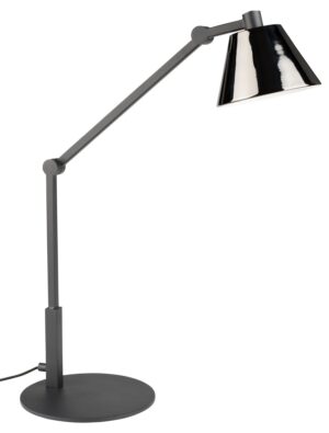 Zuiver Lub Bureaulamp 1-Lichts - LED - 20x47x45 - Zwart Metaal