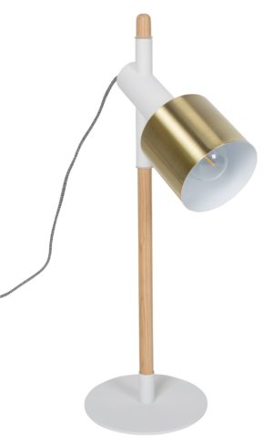 Zuiver Tafellamp Ivy -Ø20 X H60 Cm - Wit