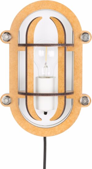 Zuiver Wandlamp Navigator 1-Lichts B18.8 X H28 Cm - Wit