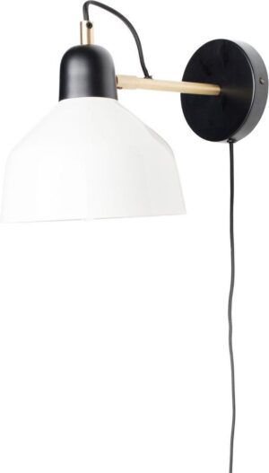 Zuvier Skala Wandlamp - Zwart/Wit