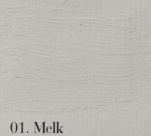 l' Authentique krijtverf, kleur 01 Melk, 2.5 lit.