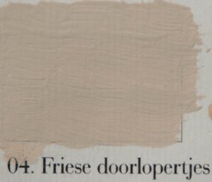 l' Authentique krijtverf, kleur 04 Friese Doorlopertjes, 2.5 lit
