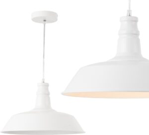 [lux.pro]® Stijlvolle - design hanglamp Seattle - wit