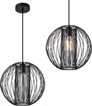 [lux.pro]® Stijlvolle hanglamp Oslo - zwart