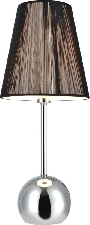[lux.pro]® Tafellamp Vera - chroom en zwart
