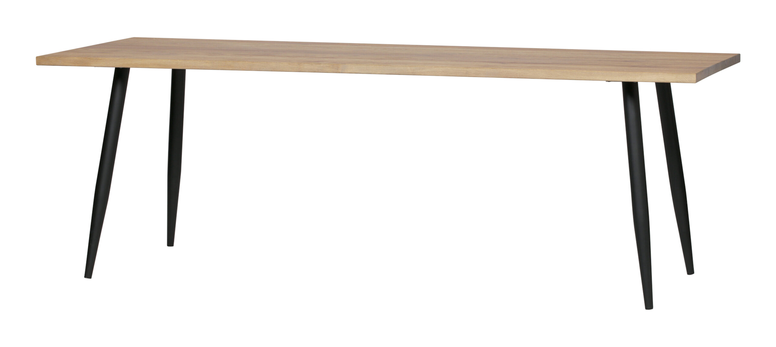 Konijn Vermenigvuldiging omringen vtwonen Eettafel 'Panel' 220 x 80cm, kleur Eiken - Woonaanraders