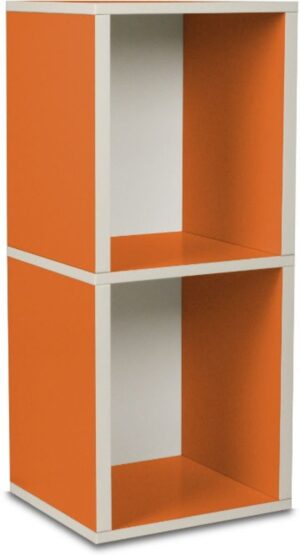 way Basics Cube plus2 - Boekenkast - oranje