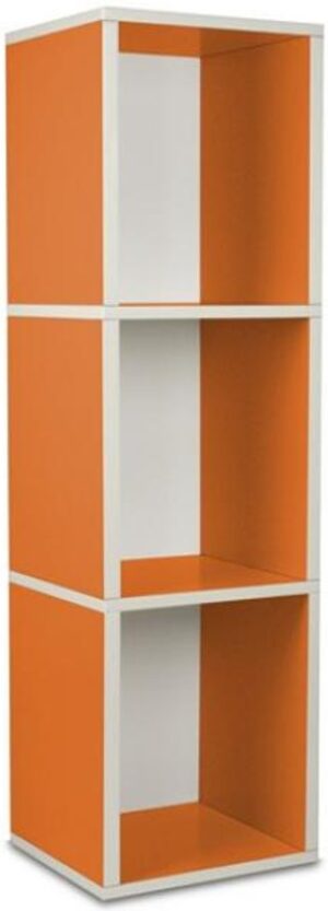 way Basics Cube plus3 - Boekenkast - oranje