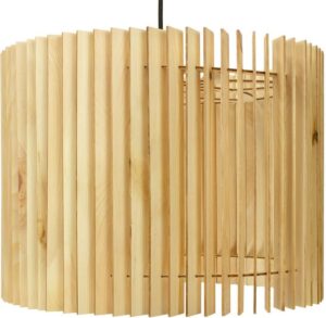 wodewa moderne hanglamp hout plafondlamp RONJA massief hout ZIRBE LED E27 duurzame plafondlamp echt hout houten lamp in hoogte verstelbare hanglamp