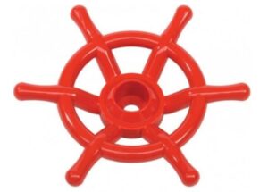 AXI Stuurwiel boot voor speelhuisje 35 cm rood