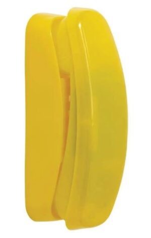 AXI speelgoedtelefoon voor speelhuisjes 21 cm geel