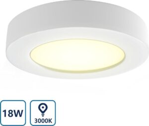 Aigostar LED Plafondlamp - Ceiling lamp - 18W - 3000K - Ø 277 mm