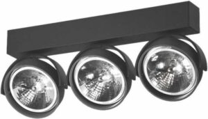 Artdelight - Plafondlamp Dutchess 3L - Zwart - 3x LED 15W 2200K-3000K - IP20 - Dim To Warm > spots verlichting led | led lamp