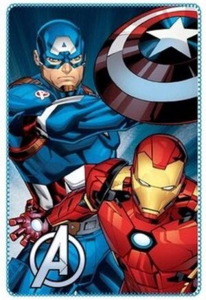Avengers fleece deken - 150 x 100 cm. - Marvel Avenger plaid