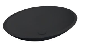 Best Design Solid Surface waskom Epona 52cm mat zwart