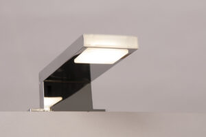 Blinq Gefion led verlichting 12,5cm.5,7w v/spiegel-spiegelkast chroom