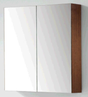 Blinq Tania spiegelkast 60 cm. met 2 deuren wit gelakt