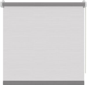 BloomTheRoom rolgordijn - streep wit - Transparant - 42x160 cm