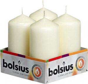 Bolsius Stompkaars - 100/48 mm - 5 x 4 stuks - Ivoor