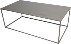 By46 - Salontafel XL - chique champagne - metaal - 90 x 56 x 40 cm