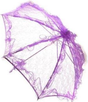 Bydemeyer paraplu paars groot scherm parasol