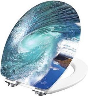 Cornat 3D Wave decor toiletbril