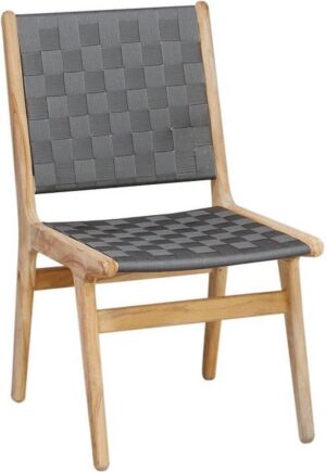 Design stoel - apple Bee stoel - tuinstoel Juul zonder arm - grijs