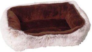 Divan Sofa Speelhuisje - Knaagdier - Soft Bruin - 30x20 cm