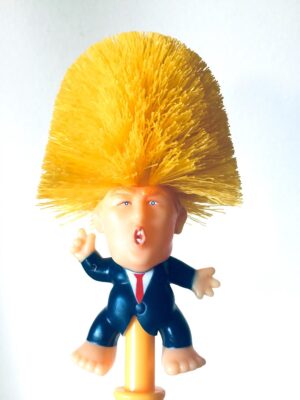 Donald Trump Toiletborstel met houder | WC-borstel | President Trump geschenk