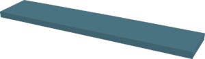 Duraline Wandplank XL4 Marine Blauw Gelakt 38mm 118x23,5cm