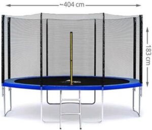 EASTWALL - Veiligheidsnet voor trampoline - Diameter 404 cm - EU (veiligheid) productie