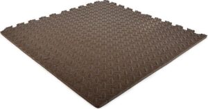 EVA FOAM tegels taupe 62x62x1,2cm (set van 12 tegels + randen)