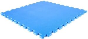 EVA foam tegel blauw 62x62x1,4cm (set 100 stuks)