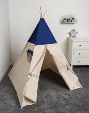 FUJL - Tipi Tent - Speeltent - Wigwam - kinder tipi - Just Blue