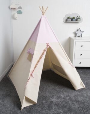 FUJL - Tipi Tent - Speeltent - Wigwam - kinder tipi - Pink