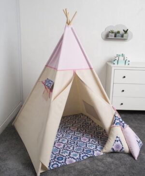 FUJL - Tipi Tent - Speeltent - Wigwam - kinder tipi - Set Mandala - Inclusief accessoires