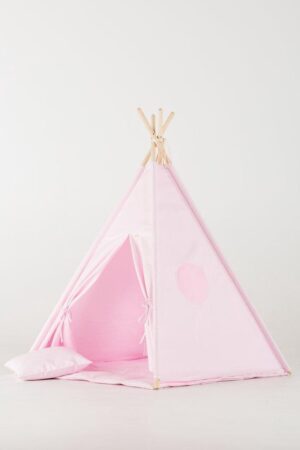 FUJL - Tipi Tent - Speeltent - Wigwam - kinder tipi - Set Roze- Inclusief accessoires