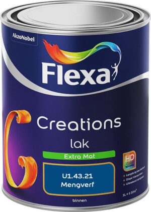 Flexa Creations - Lak Extra Mat - Mengkleur - U1.43.21 - 1 liter